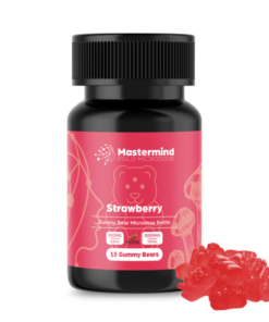 Buy Mastermind Psilo Magic Mushroom Gummy Bear Microdose – 3000MG – Strawberry Online