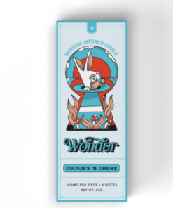 Buy Wonder Psilocybin Chocolate Bar – Cookies n Cream 1g Online